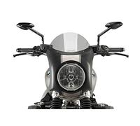 Puig Retro Semi Fairing Black 9253H for R Nine T Scrambler 16'-19'