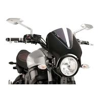 Puig Retrovision Blk Semi Fairing & Lght Smoke Screen 195mm Yamaha XSR 700 16-20