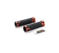 PUIG Reving Handlebar Grips Orange - Length: 123 mm