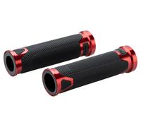 Puig Revving Grips, Black 22 MM, RED, PAIR