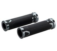 Puig Revving Grips, Black 22MM, Titanium, Pair