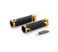 PUIG REVVING MODEL GRIPS GOLD COLOR - Length: 123 mm.