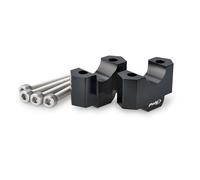 PUIG RISERS HANDLEBARS FIT ON BMW F900 GS ADVENTURE 24-25 BLACK-22183N