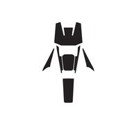 PUIG Scooter Protection Adhesive for Honda ADV 350 22-24 Black