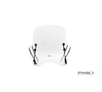 PUIG SCOOTER WINDSCREEN TX FIT ON SYM HD 300 19-25 CLEAR