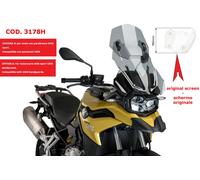 PUIG SCREEN REGOLABILE BMW F850 GS 18-22 LIGHT SMOKE