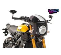 PUIG SCREEN SEMI FARING YAMAHA XSR125 21-22 DARK SMOKE-BLACK