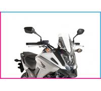 Puig 8909W Sport Screen compact and aerodynamic in high-impact acrylic with rounded profile and sporty design that improves protection and visibility, Clear