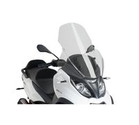 PUIG SCREEN V-TECH LINE TOURING FIT ON PIAGGIO MP3 350 19-21 TRANSPARENT