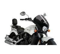 Puig Semi-Faired Windscreen Dark Night For Indian Scout 15-25 Dark Smoke
