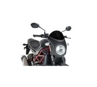 PUIG Semi-Fairing Windscreen Suzuki SV650 22-26 Black-Carbon
