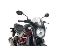 PUIG Semi-Fairing Windshield for Suzuki SV650 2016-2021 Clear Smoke Black