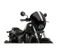 PUIG Semicarenato Dark Night Windshield Honda CMX500 SE Rebel 20-24 Dark Smoke