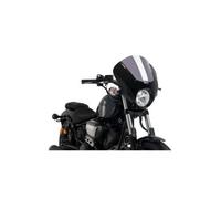 PUIG Semicarinated Dark Night Windshield For Yamaha XV950/R 17-20 Clear