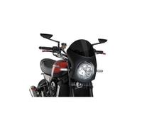 PUIG Semicarinated Windshield for Kawasaki Z900 RS SE 2026 Dark Smoke Carbon