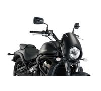 PUIG SEMIFAIRING WINDSCREEN ANARCHY FIT ON KAWASAKI VULCAN S 15-25 MATT BLACK