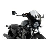 Puig 21957H New Generation Sport Windshield for Harley Davidson Nightster 975 Special 2023 and 2024 - Aerodynamic Design and Sporty Style, Smoke
