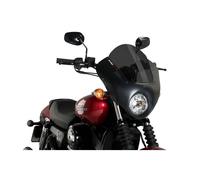 PUIG SEMIFAIRING WINDSCREEN DARK NIGHT FIT ON HARLEY D. STREET 750 XG750 15-21 D