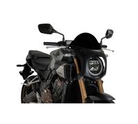 Puig 21961N Retro Fairing Vintage Design, and Optimal Protection, Color Black