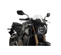 Puig 21961W Retro Fairing Vintage Design, and Optimal Protection, Color Clear