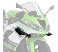 Puig Side Downforce Spoilers Race Wings Black / Black Kawasaki ZX6-R 636 19 - 21
