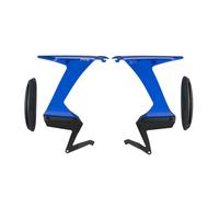 PUIG SIDE SPOILER DOWNFORCE RACE FIT ON KAWASAKI ZX-6R NINJA 24-25 BLUE