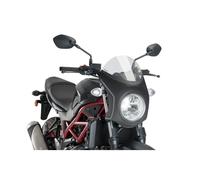 PUIG Smoke Clear Semi-Faired Windshield for Suzuki SV650 16-21 3170H