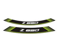 Puig Special Kawasaki Z650 Rim Stripe Green