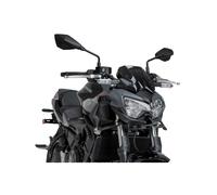 PUIG SPOILER D12 FIT ON KAWASAKI Z650 2025 MATT BLACK