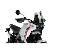 PUIG Sport Cupolino 21448H For Ducati Desert X Discovery 25-26 Smoke Clear