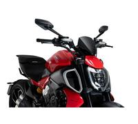 Puig Sport Plus Screen | Matte Black (Opaque) | Ducati Diavel V4 2024>Current