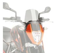 Puig 6009H Naked New Generation Sport sporty and aerodynamic in 3 mm acrylic with raised design that improves protection and maintains wide visibility, Smoke