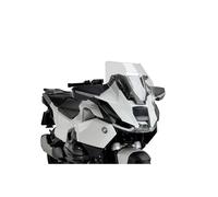 Puig 22659W Sport Screen compact and aerodynamic in high-impact acrylic with rounded profile and sporty design improving protection and visibility, Clear