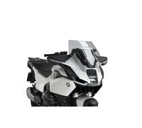 Puig 22659H Sport Screen compact and aerodynamic in high-impact acrylic with rounded profile and sporty design improving protection and visibility, Smoke