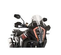 Puig 9716W Sport Screen compact and aerodynamic in high-impact acrylic with rounded profile and sporty design that improves protection and visibility, Clear