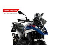 PUIG SPORT WINDSCREEN WITHOUT RADAR FIT ON BMW R1300 GS ADVENTURE 24-25 LIGHT SM