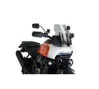 PUIG Sport Windshield Clear Smoke For Harley PAN AMERICA RA1250S 21-26