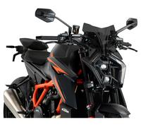 Puig Sports screen with type approval 1390 SuperDuke, dark-tinted