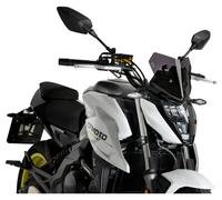 Puig Sports screen with type approval 650 NK, model year 2021, heavily tinted