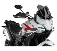 Puig Sports screen with type approval 703F-21, built in 2024, heavily tinted