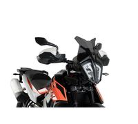 Puig Motorcycle Motorbike Sport Screen Dark Smoke For KTM 790 Adventure (19-21)