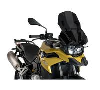 Puig Touring Adjustable Screen 3178F – Dark Smoke Tall Windshield for BMW F750GS 2018-2019