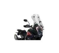 PUIG Touring Plus Windscreen Visor For KTM 1290 R SUADVENTURE 21-23 Clear Smoke
