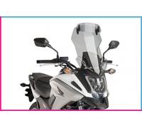 Puig touring windshield with spoiler Smoke grey, type-approved