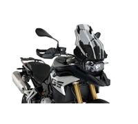 Puig 3831H Touring Windscreen With Visor improved wind protection, Smoke