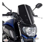 Puig Touring Screen Windshield Black Opaque Yamaha MT-07 2018 - 2020