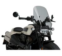 Puig New Generation Touring Harley Davidson Sportster 1250 2024 Windshield Silver