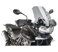 Puig touring screen with type approval Tiger 800 11- SPECIAL BRACKET SET/TINTED