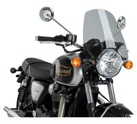 Puig touring screen with type approval BONNEVILLE T100, light tint