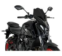 Puig touring screen with type approval MT-07, built in 2021, heavily tinted